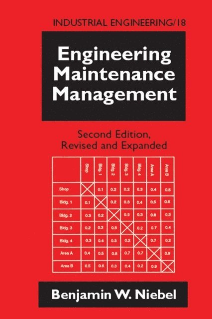 Benjamin W. Niebel - Engineering Maintenance Management, E-bok