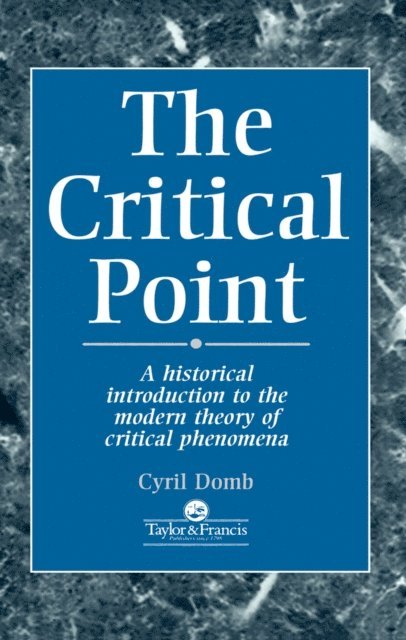 C Domb - Critical Point, E-bok