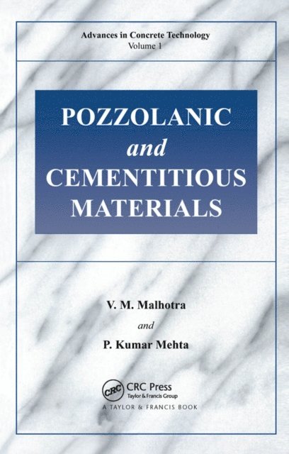 P.K. Mehta, V.M. Malhotra - Pozzolanic and Cementitious Materials, E-bok