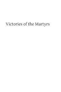 Alphonsus De Ligouri, Brother Hermenegild Tosf - Victories of the Martyrs, Häftad