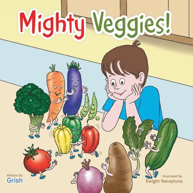 Grish - Mighty Veggies, E-bok