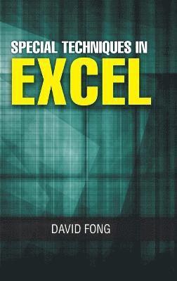 Special Techniques in Excel