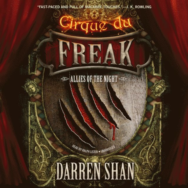 Darren Shan - Allies of the Night, Ljudbok