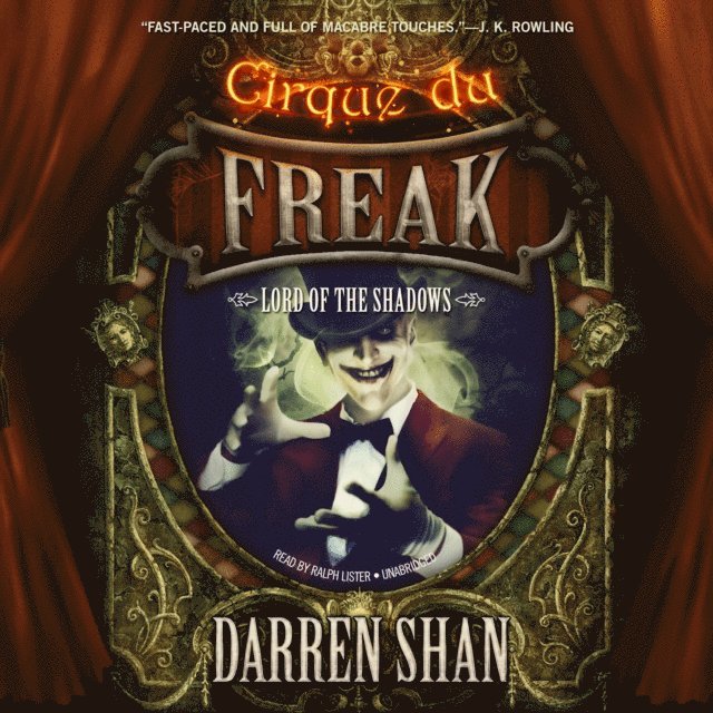 Darren Shan - Lord of the Shadows, Ljudbok