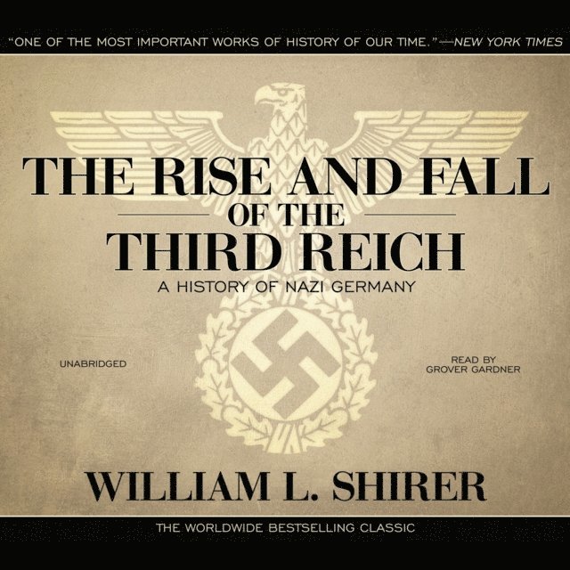 William L. Shirer - Rise and Fall of the Third Reich, Ljudbok