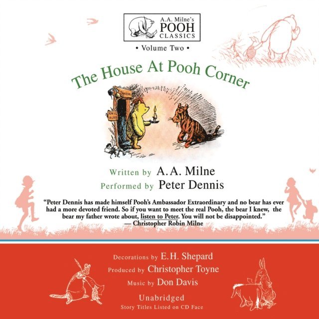 A. A. Milne - House at Pooh Corner, Ljudbok