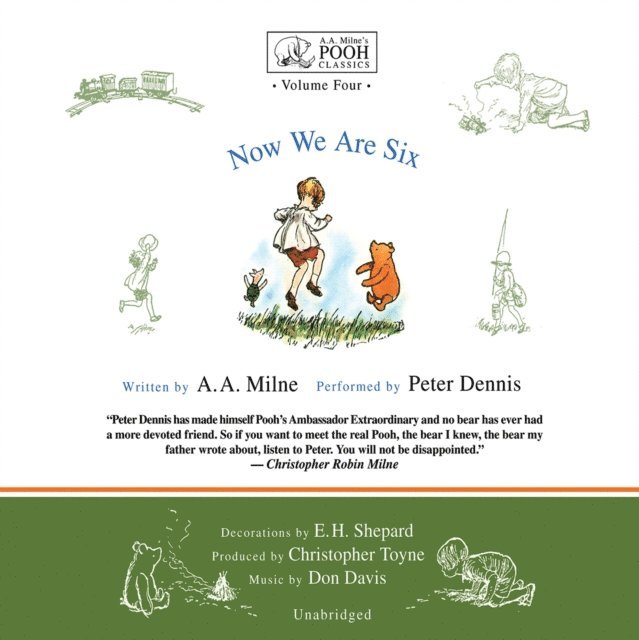 A. A. Milne - Now We Are Six, Ljudbok