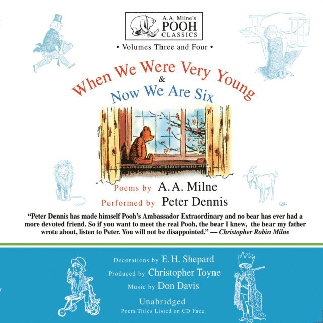 A. A. Milne - When We Were Very Young and Now We Are Six, Ljudbok