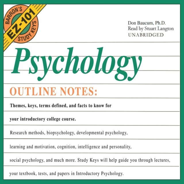 Don Baucum PhD - Psychology, Ljudbok