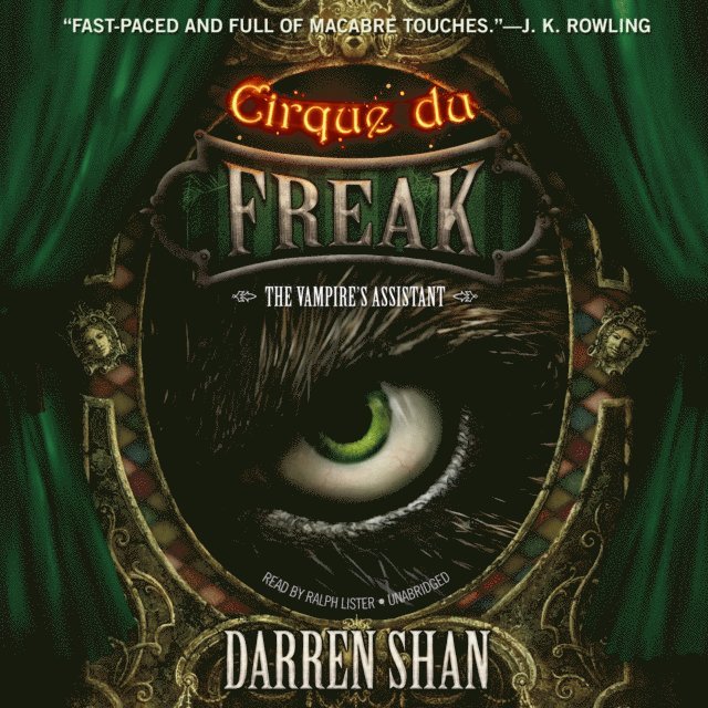 Darren Shan - Vampire's Assistant, Ljudbok