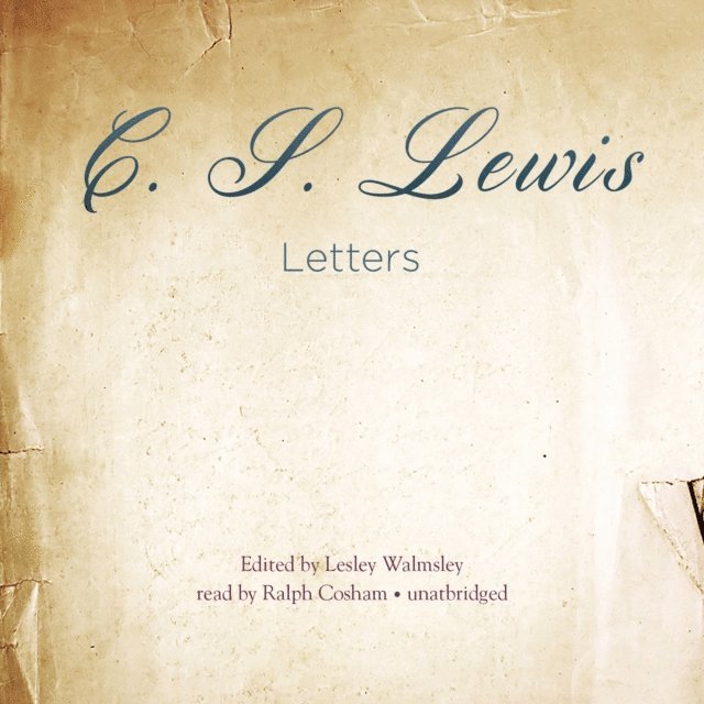 C. S. Lewis, Leslie Walmsley - Letters, Ljudbok