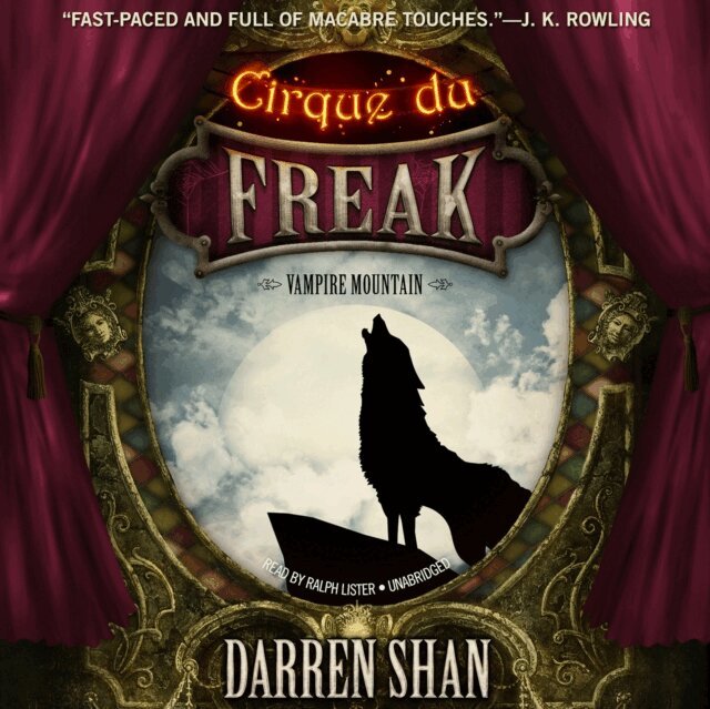 Darren Shan - Vampire Mountain, Ljudbok