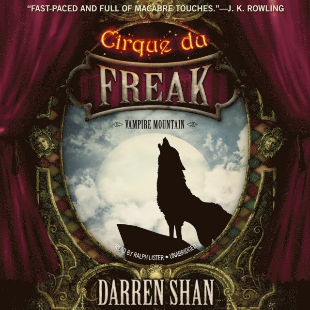 Darren Shan - Vampire Mountain, Ljudbok