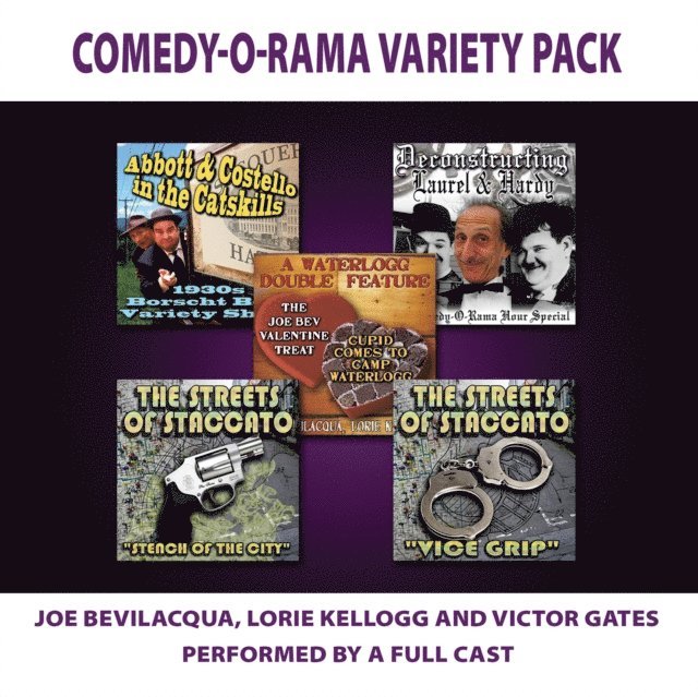 Joe Bevilacqua, Victor Gates - Comedy-O-Rama Variety Pack, Ljudbok