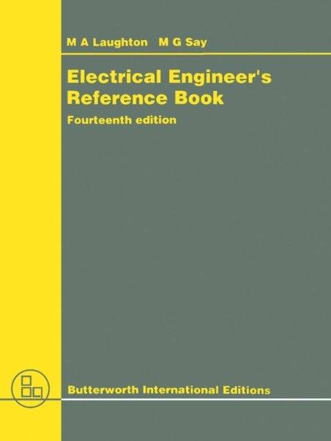 M G Say, M A Laughton - Electrical Engineer's Reference Book, E-bok. Tillgänglighet: Lägg i varukorg
