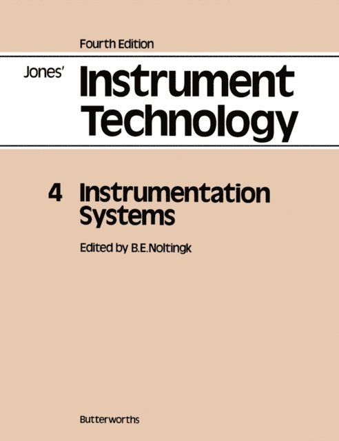 B E Noltingk - Instrumentation Systems, E-bok. Tillgänglighet: Lägg i varukorg
