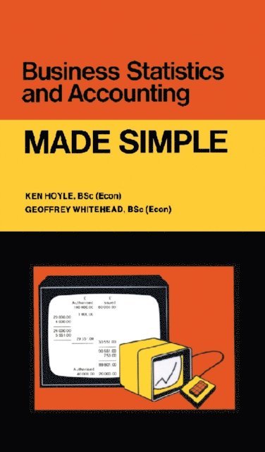 Geoffrey Whitehead, Ken Hoyle - Business Statistics and Accounting, E-bok