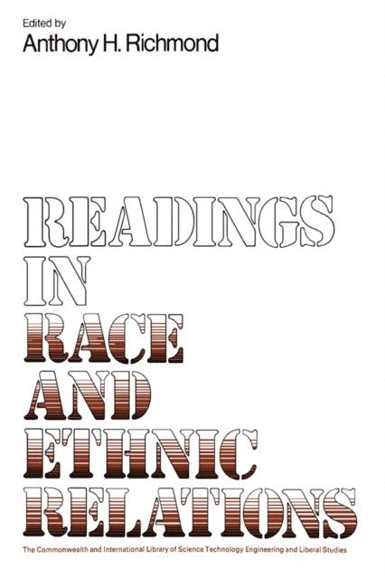 Anthony H. Richmond - Reading in Race and Ethnic Relations, E-bok