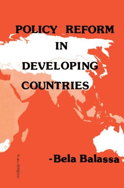 Bela Balassa - Policy Reform in Developing Countries, E-bok