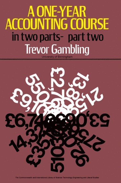 Trevor Gambling, W. A. Davis, G. Chandler, R Brown - One-Year Accounting Course, E-bok