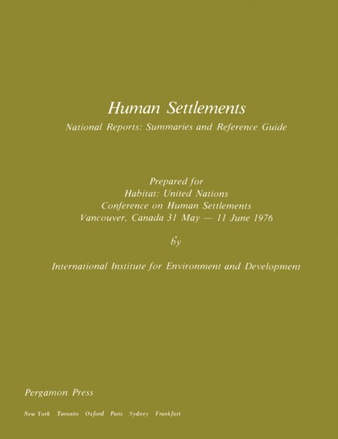 Sam Stuart - Human Settlements, E-bok