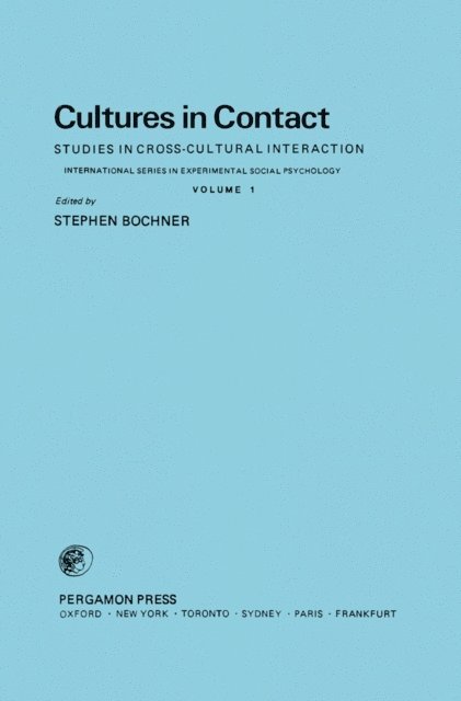 Stephen Bochner - Cultures in Contact, E-bok