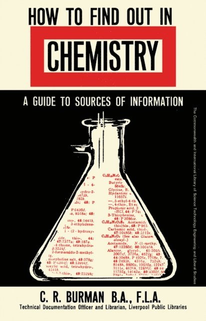 C. R. Burman, G. Chandler - How to Find Out in Chemistry, E-bok