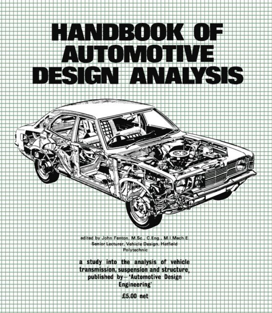 John Fenton - Handbook of Automotive Design Analysis, E-bok. Tillgänglighet: Lägg i varukorg
