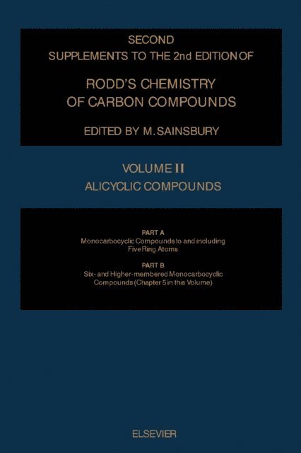 Malcolm Sainsbury - Alicyclic Compounds, E-bok