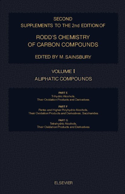 Malcolm Sainsbury - Aliphatic Compounds, E-bok