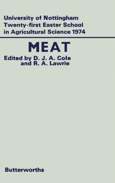 R. A. Lawrie, D J A Cole - Meat, E-bok
