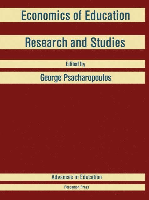 George Psacharopoulos - Economics of Education, E-bok