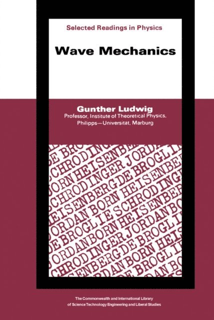 Gunter Ludwig, D. ter Haar - Wave Mechanics, E-bok