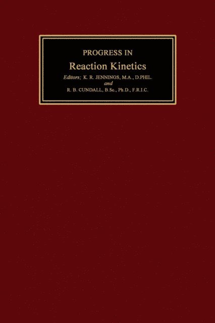 R. B. Cundall, K. R. Jennings - Progress in Reaction Kinetics, E-bok