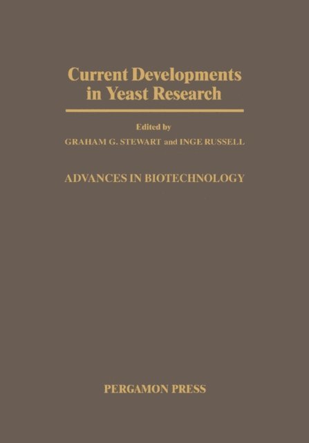 Inge Russell, Graham G. Stewart - Advances in Biotechnology, E-bok
