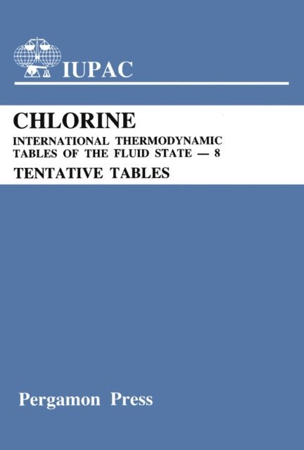 K. M. de Reuck, B. Armstrong, S. Angus - Chlorine, E-bok