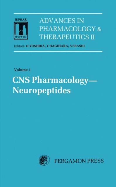 S. Ebashi, Y. Hagihara, H. Yoshida - CNS Pharmacology Neuropeptides, E-bok