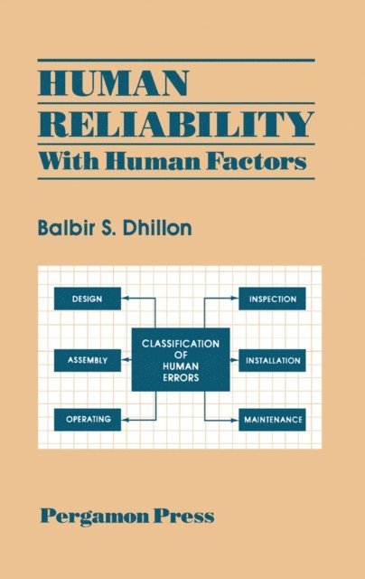 Balbir S. Dhillon - Human Reliability, E-bok