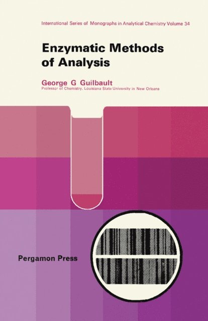 George G. Guilbault, H. Freiser, R. Belcher - Enzymatic Methods of Analysis, E-bok