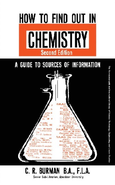C. R. Burman, G. Chandler - How to Find Out in Chemistry, E-bok