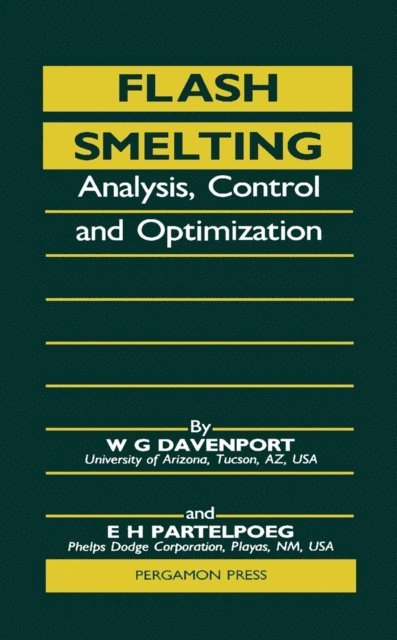 E. H. Partelpoeg, W. G. Davenport - Flash Smelting, E-bok