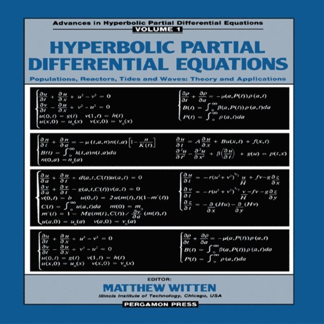 Matthew Witten - Hyperbolic Partial Differential Equations, E-bok
