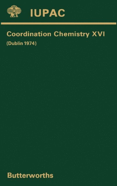 W. J. Davis, D. A. Brown - Coordination Chemistry-XVI, E-bok