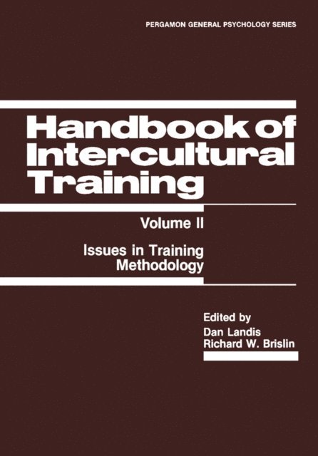 Richard W. Brislin, Dan Landis - Handbook of Intercultural Training, E-bok