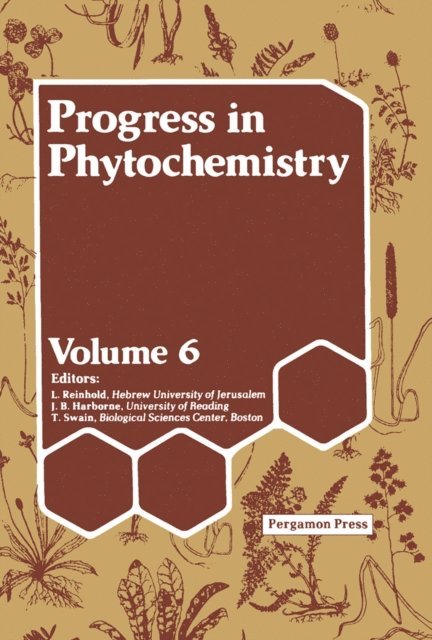 T Swain, J. B. Harborne, L. Reinhold - Progress in Phytochemistry, E-bok