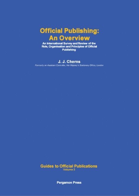 J. J. Cherns, John E. Pemberton - Official Publishing, E-bok