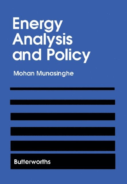 Mohan Munasinghe - Energy Analysis and Policy, E-bok