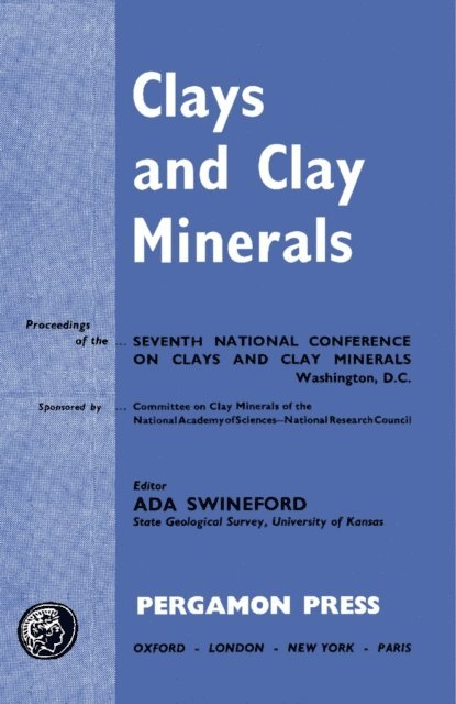Ada Swineford - Clays and Clay Minerals, E-bok