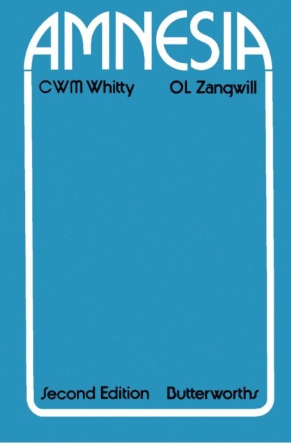 O. L. Zangwill, C. W. M. Whitty - Amnesia, E-bok