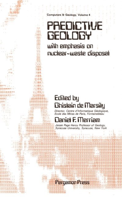 Daniel F Merriam, Ghislain De Marsily - Predictive Geology, E-bok